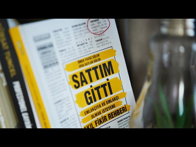 Kitap: Sattım Gitti - Emlakçıya ve Emlakçı Olmak İsteyene Akıl Fikir Rehberi - Ömer Yavuz Gülen